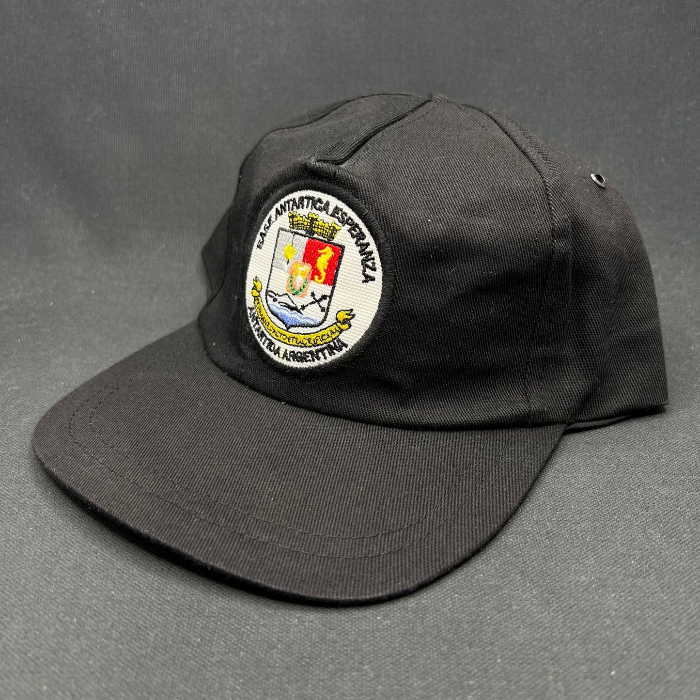 Vintage Antarctica Esperanza Argentina Patch Snapback Hat