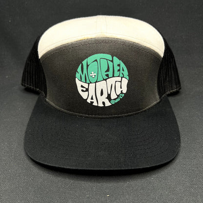 Mother Earth Brew Co Richardson Snapback Trucker Hat Black White