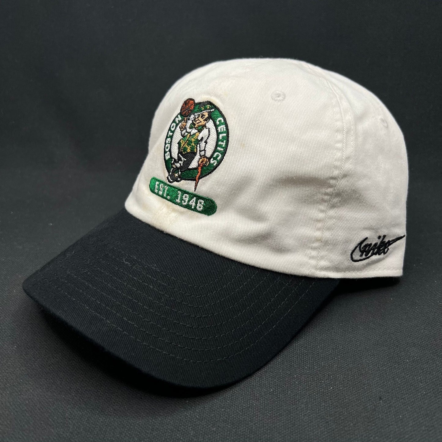 Nike Boston Celtics Heritage86 Strapback Hat NBA White