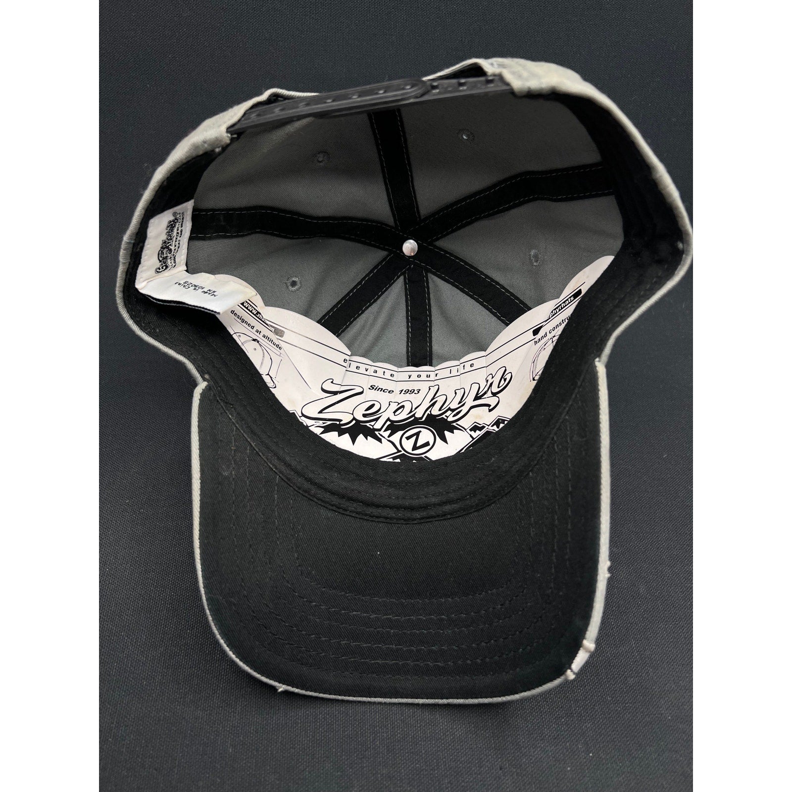 Gas Monkey Garage Full Front Monkey Print Zephyr Snapback Signed Y2K Era