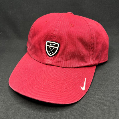 Y2K Volcom Stone Logo Brown Flexfit Skate Surf Hat S/M