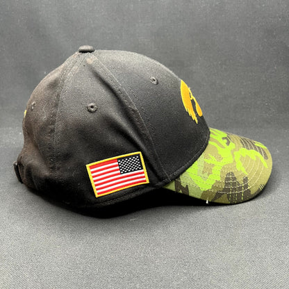 Nike Iowa Hawkeyes Camo Bill Strapback Hat Legacy91 Black