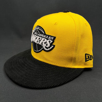 Los Angeles Lakers 75 years New Era Corduroy Brim Snapback Hat