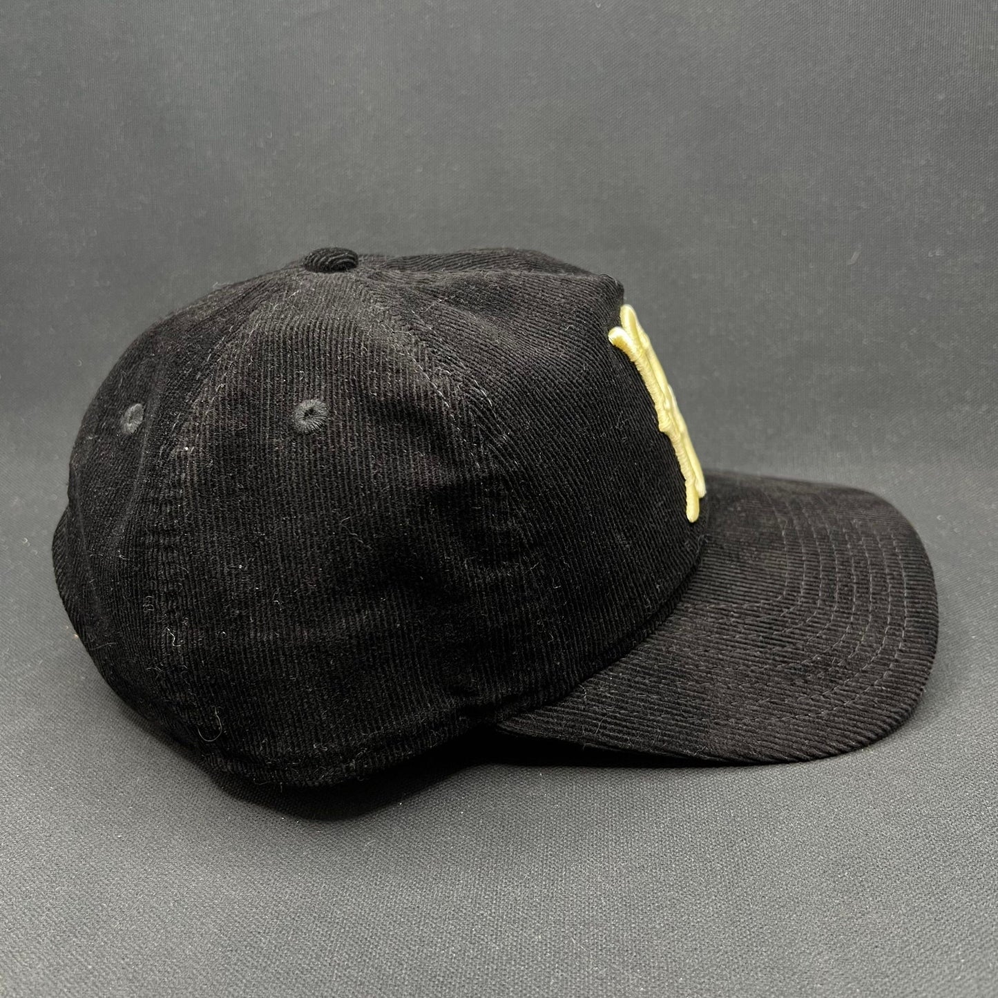Brooklyn Dodgers New Era 9TWENTY Corduroy Snapback Hat Black