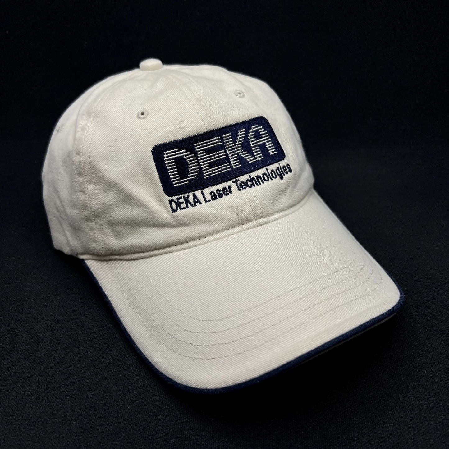 Vintage DEKA Laser Technologies Strapback Hat Brian Robinson Medical Tech Cap