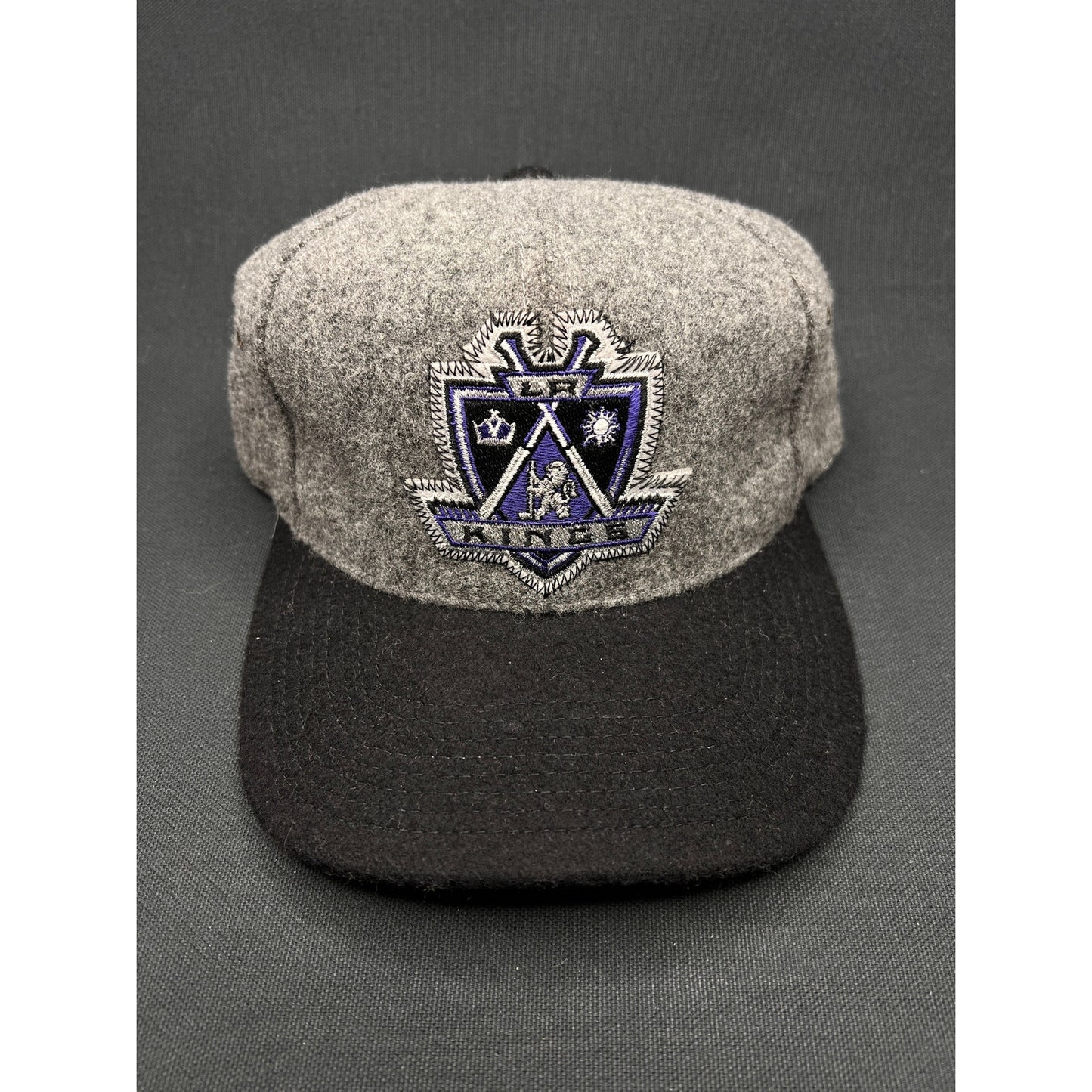 Vintage 90s LA Kings Wool Blend Hat Sports Specialties NHL Licensed
