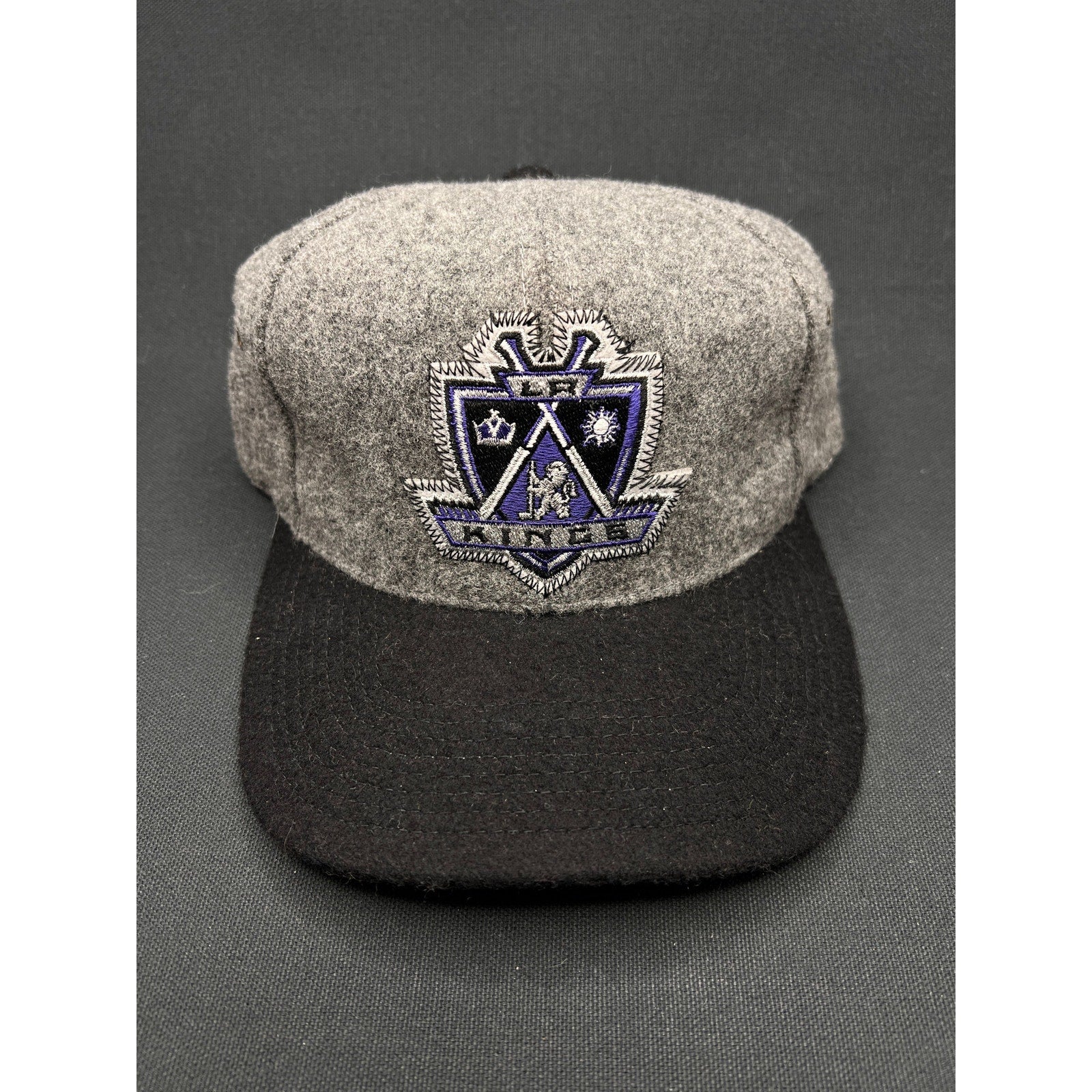 Vintage 90s LA Kings Wool Blend Hat Sports Specialties NHL Licensed