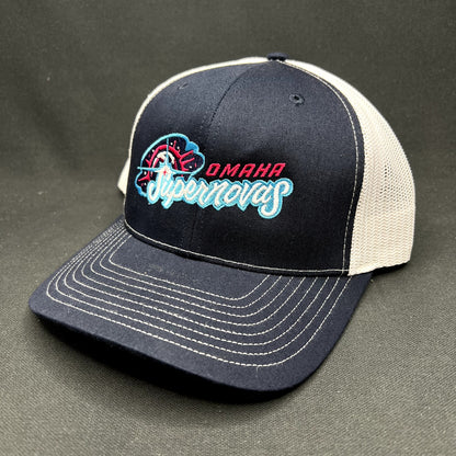 Omaha Supernovas Volleyball Richardson 112 Snapback Trucker Hat