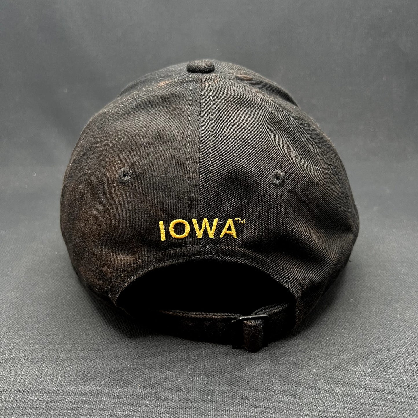 Nike Iowa Hawkeyes Camo Bill Strapback Hat Legacy91 Black