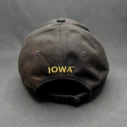 Nike Iowa Hawkeyes Camo Bill Strapback Hat Legacy91 Black