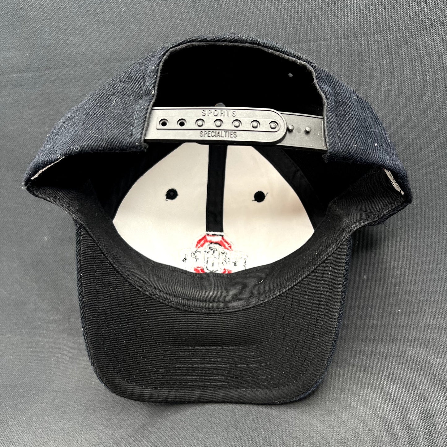 Vintage Ohio State Buckeyes Sports Specialties Snapback Hat Black NCAA