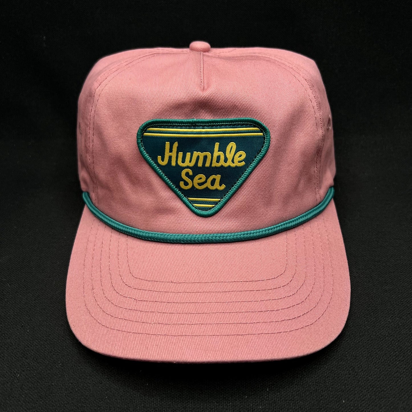 Humble Sea Brewing Strapback Hat Pink Rope Brewery Surf Style Cap
