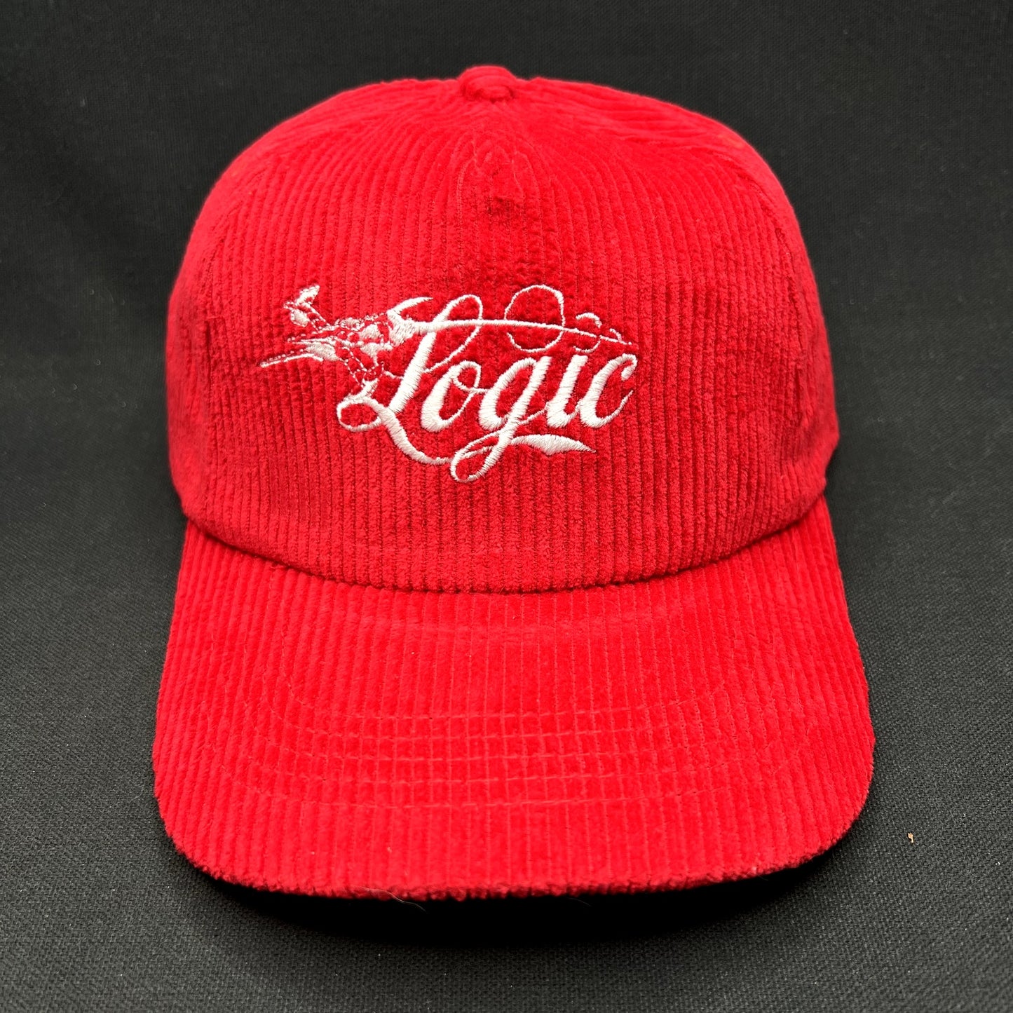Logic Cowboy Bebop Red Corduroy Snapback Anime Hat Sunrise Bandai Namco