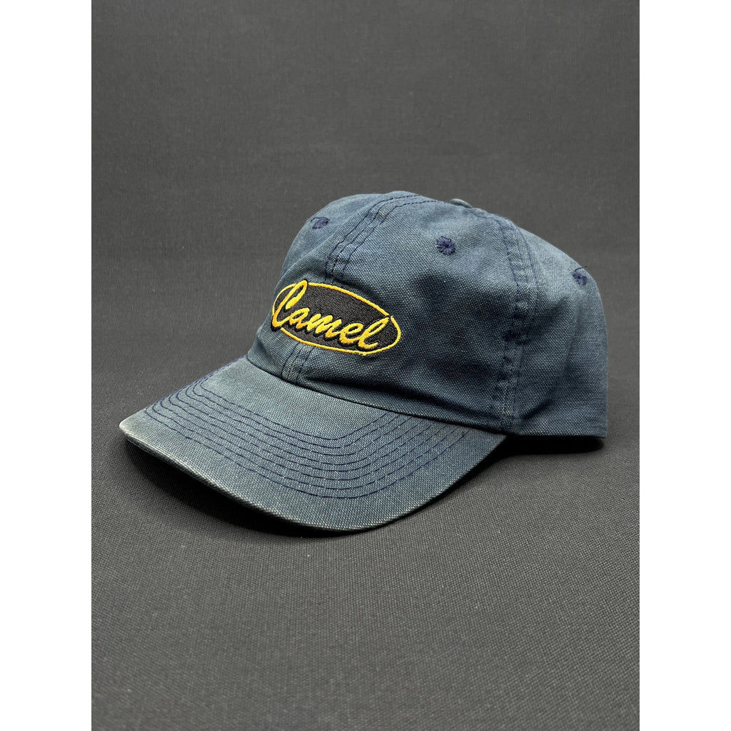 Vintage Camel Cigarettes Strapback Hat Faded Navy Cotton 1990s