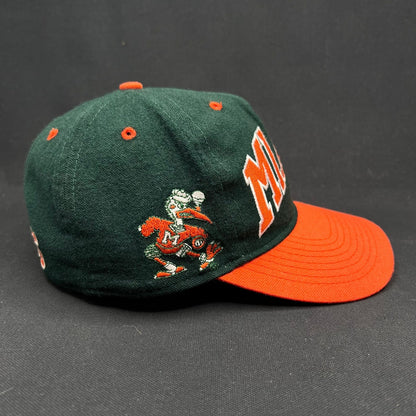 6 7/8 Vintage Miami Hurricanes Fitted Hat American Needle NCAA