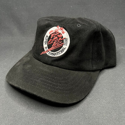 Y2K Aspen Winternational 2000 Chevy Trucks Strapback Ski Hat Black