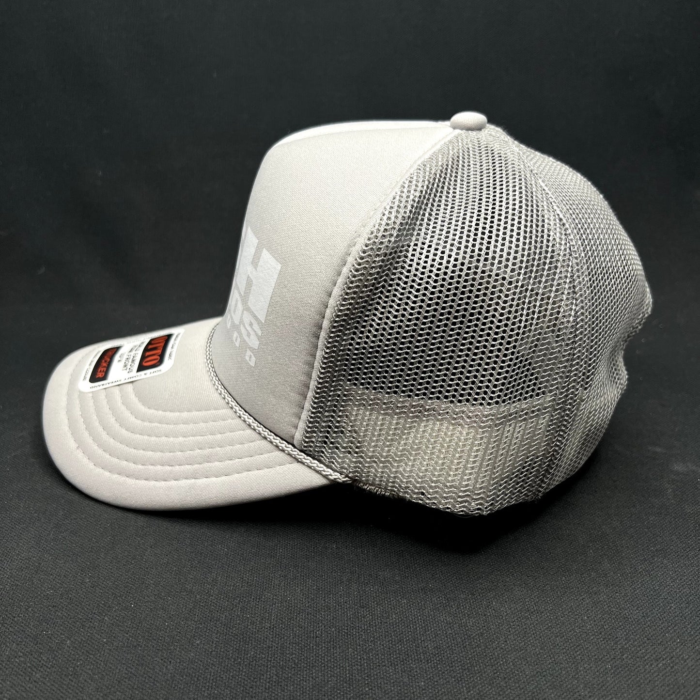 RSH Studios Hollywood Trucker Hat Gray OTTO Snapback Cap