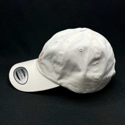 ALBA Palm Beach Strapback Hat White Yupoong Adjustable Cap