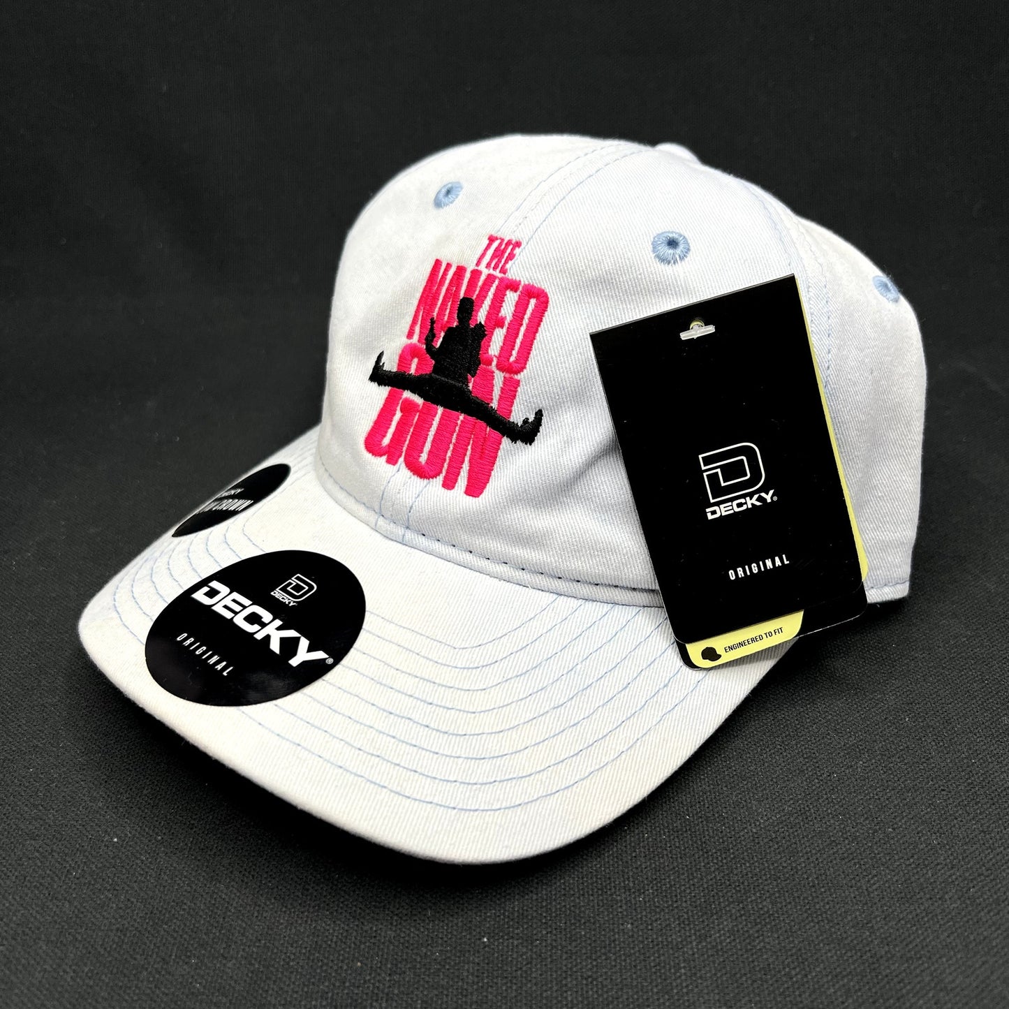 New 2025 Naked Gun Movie Promo Hat Decky Strapback Cap NWT