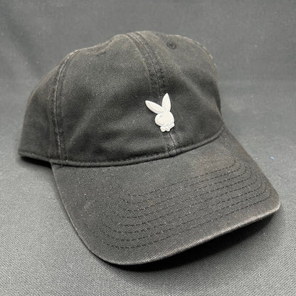 Playboy Metal Bunny Logo Strapback Hat Already Design Co