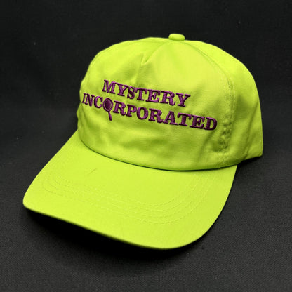 Scooby-Doo Mystery Incorporated Lime Green Snapback Hat Purple Warner Bros