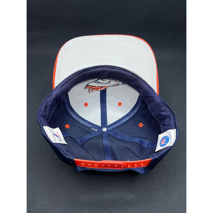Vintage Denver Broncos Logo Athletic Snapback – Navy & Orange NFL Licensed Hat