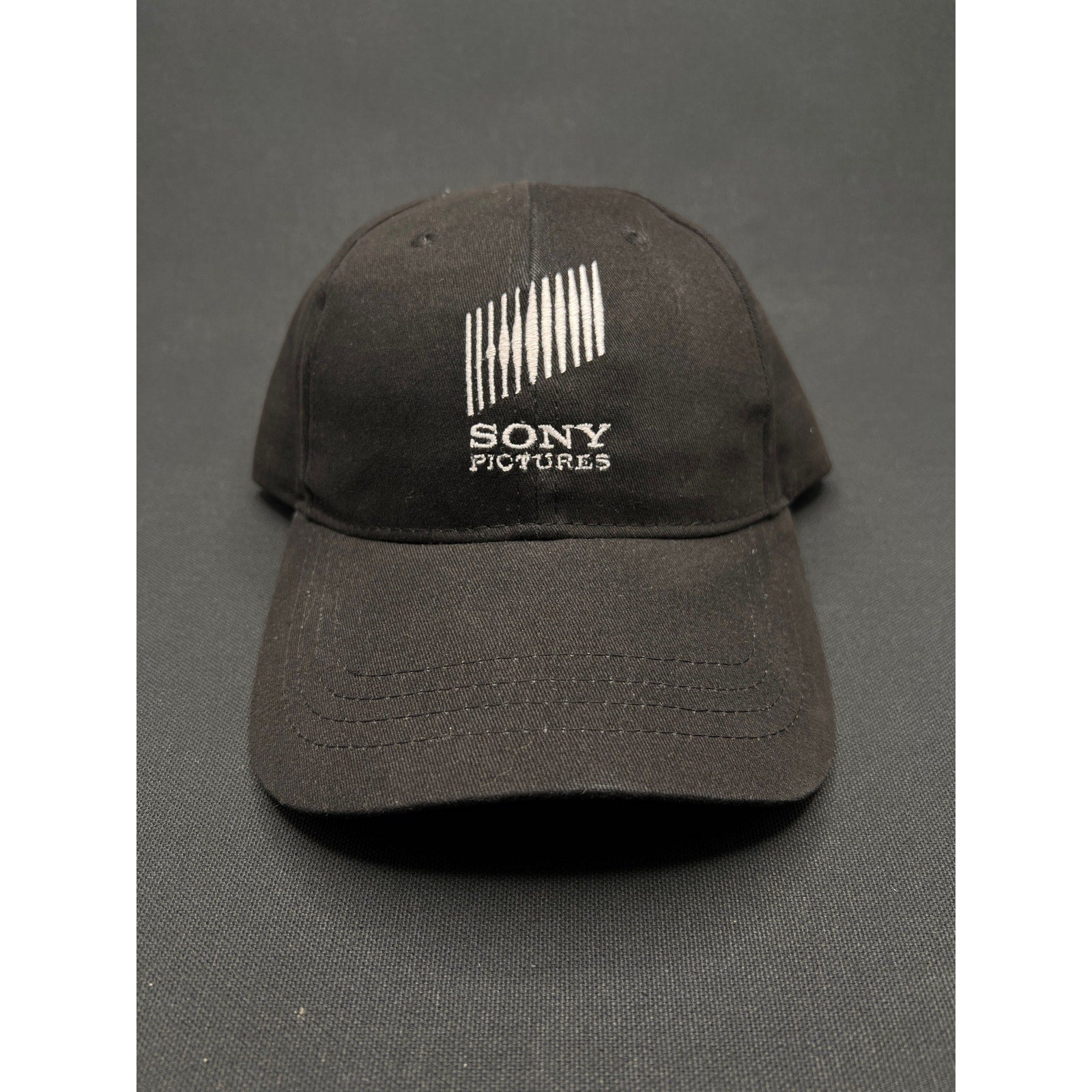 Vintage Sony Pictures Black Dad Hat – Studio Backlot Promo Cap