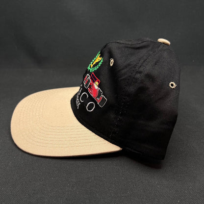 Vintage Monaco Grand Prix Racing Strapback Hat Formula One Vintage