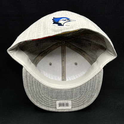 NWT Creighton Bluejays Fitted Hat 7 5/8 Gray Wool College NCAA Cap
