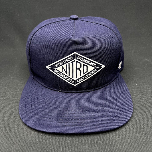 47 Brand Nitro Circus Brotherhood Ramp Builders Snapback Hat Navy