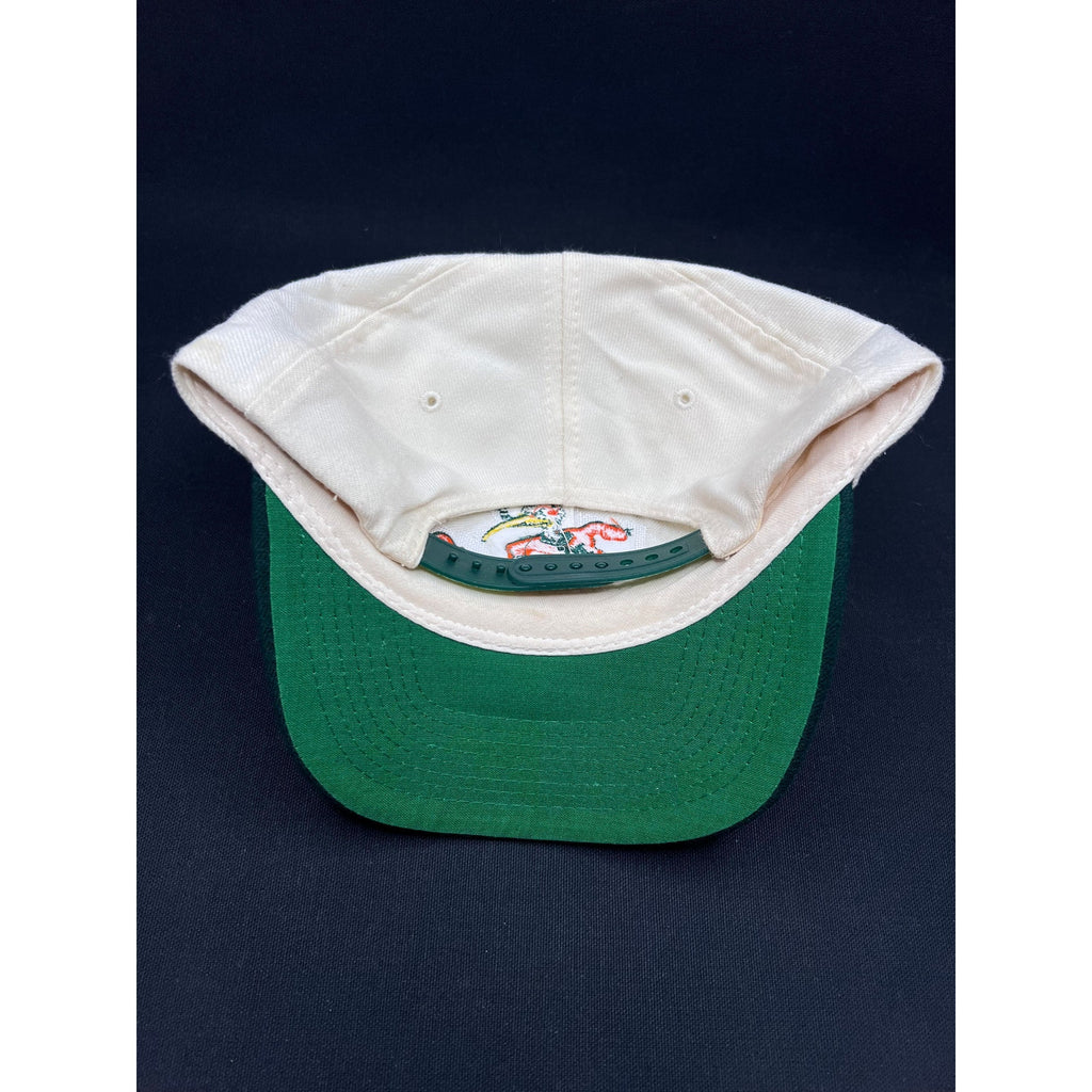 Vintage Miami Hurricanes Apex One Varsity Snapback – Ibis Logo, Made in Taiwan
