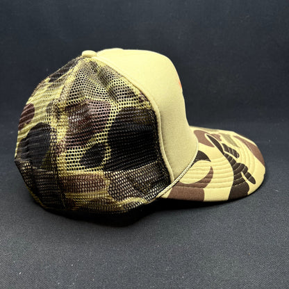 2015 KSPN Blitzenbanger Winter Snapback Trucker Hat Aspen Colorado Camo OTTO