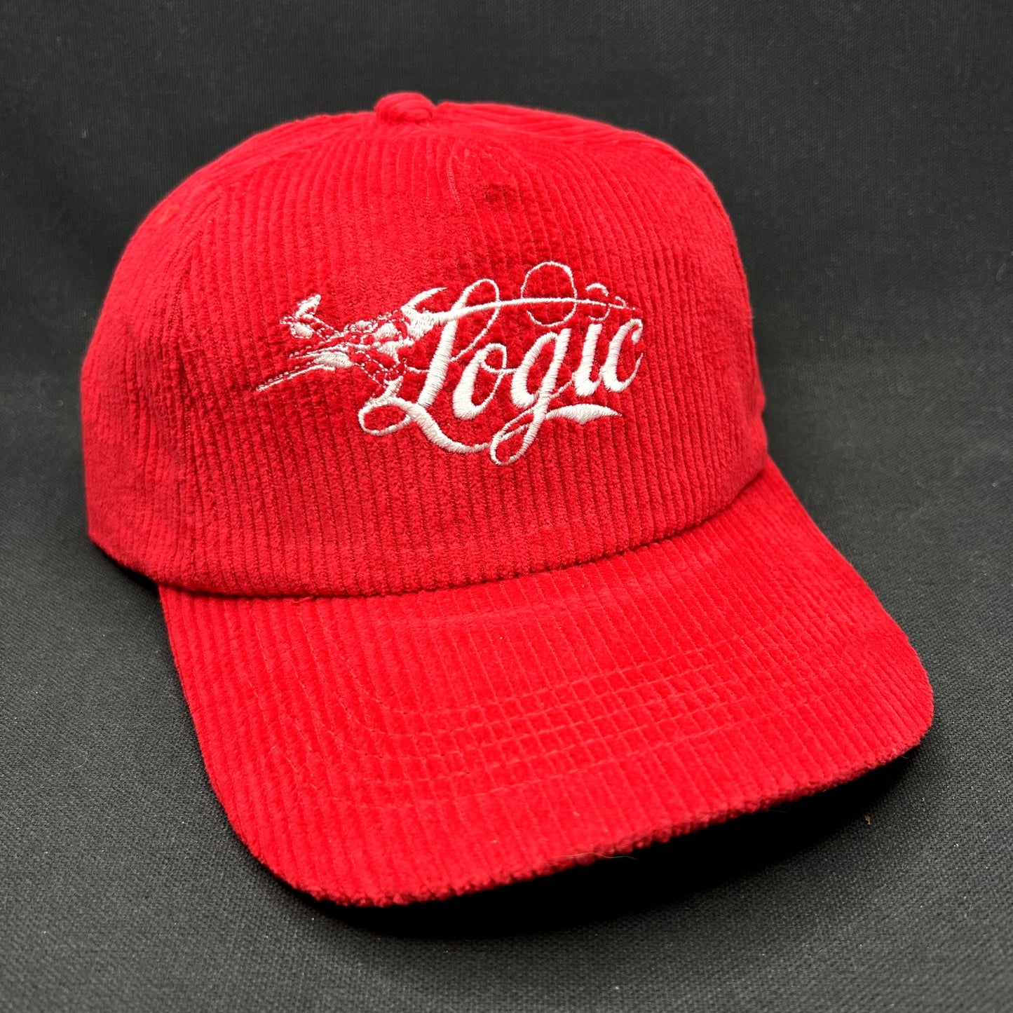 Logic Cowboy Bebop Red Corduroy Snapback Anime Hat Sunrise Bandai Namco