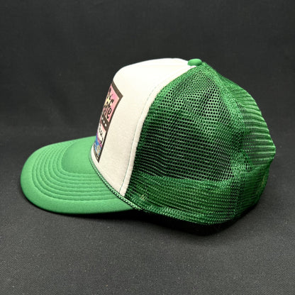 Mesa Cafe Santa Barbara Snapback Trucker Hat Green Logo SB 805