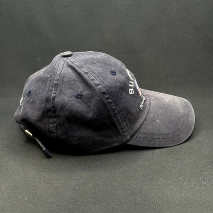 Vintage Budweiser American Classic USA Flag Strapback Hat Brewed in L.A.