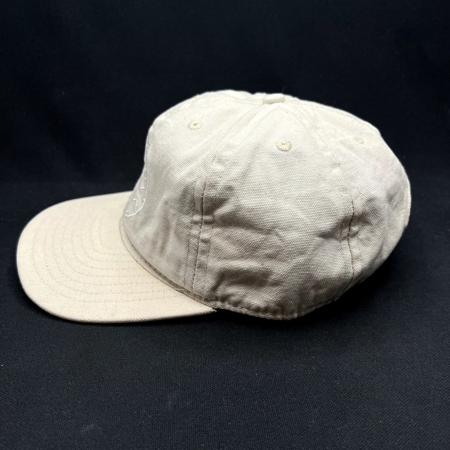 Vintage Y2K Ojai Surf Club Strapback Hat USA Made Minimal