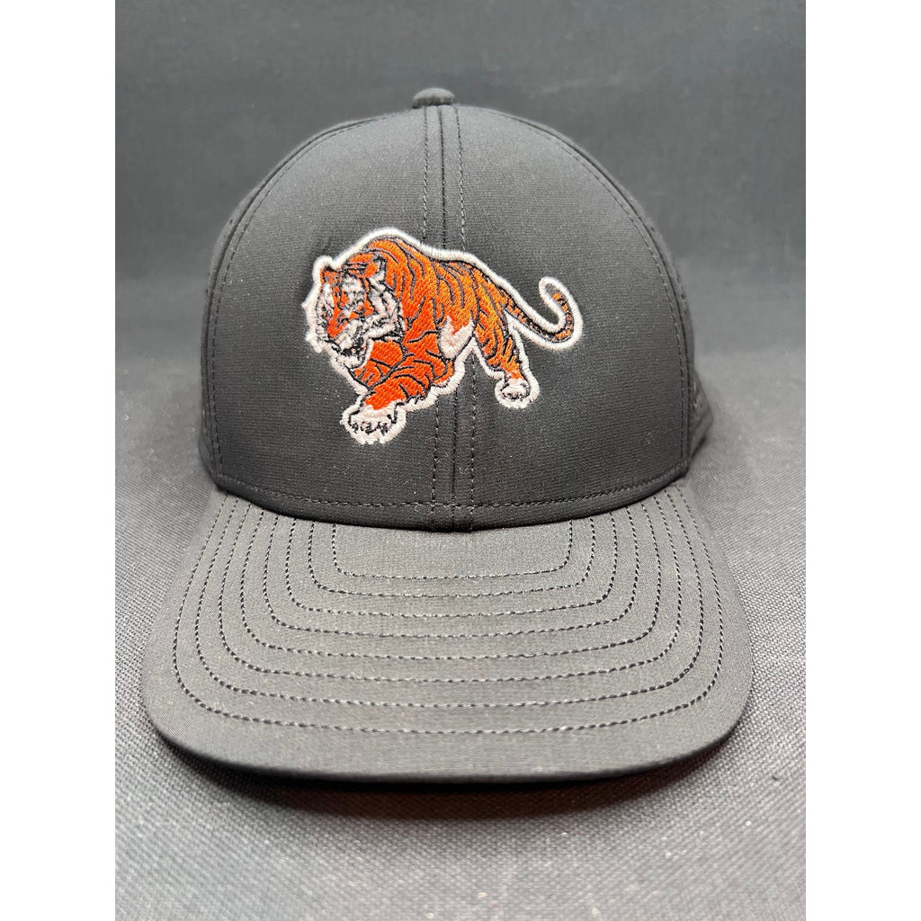 Melin A-Game Hydro Tiger Patch Snapback Hat Black Water Resistant Tech