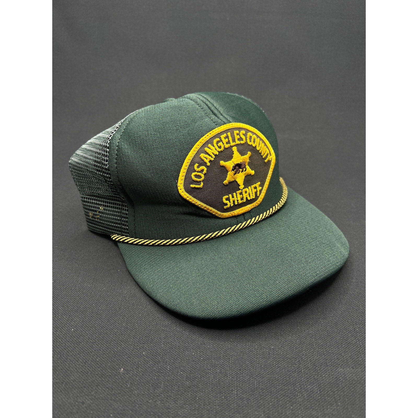 Vintage Los Angeles County Sheriff Trucker Hat – Cali-Fame of L.A. Made in USA