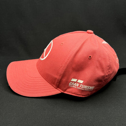 Mercedes AMG Petronas Monster Energy Strapback Hat Coral Pink