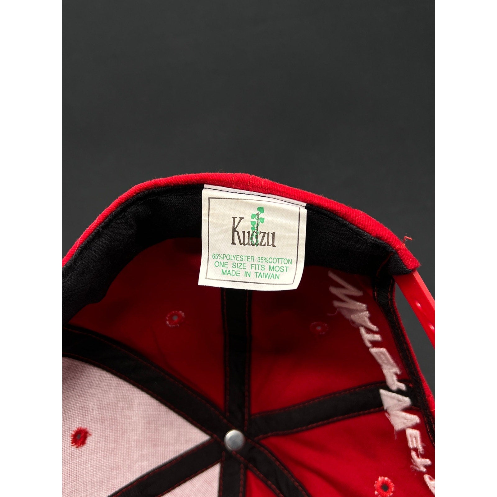 Vintage Red Line Oil Racing Snapback Hat – Kudzu Taiwan