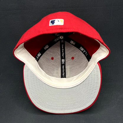 7 1/8 Vintage Washington Nationals DC Logo New Era 59FIFTY Fitted