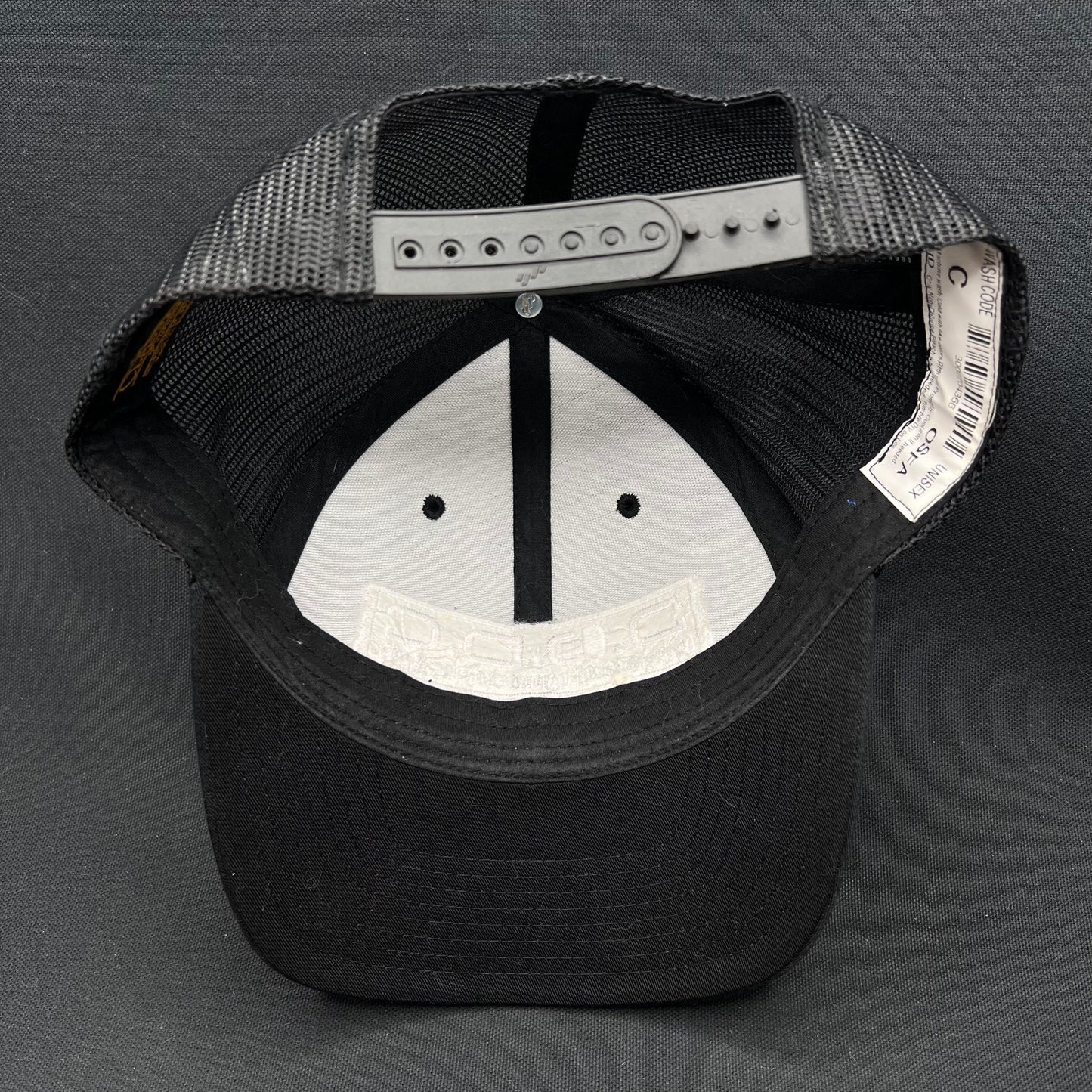 Rare Marvel Damage Control West Trucker Snapback Hat