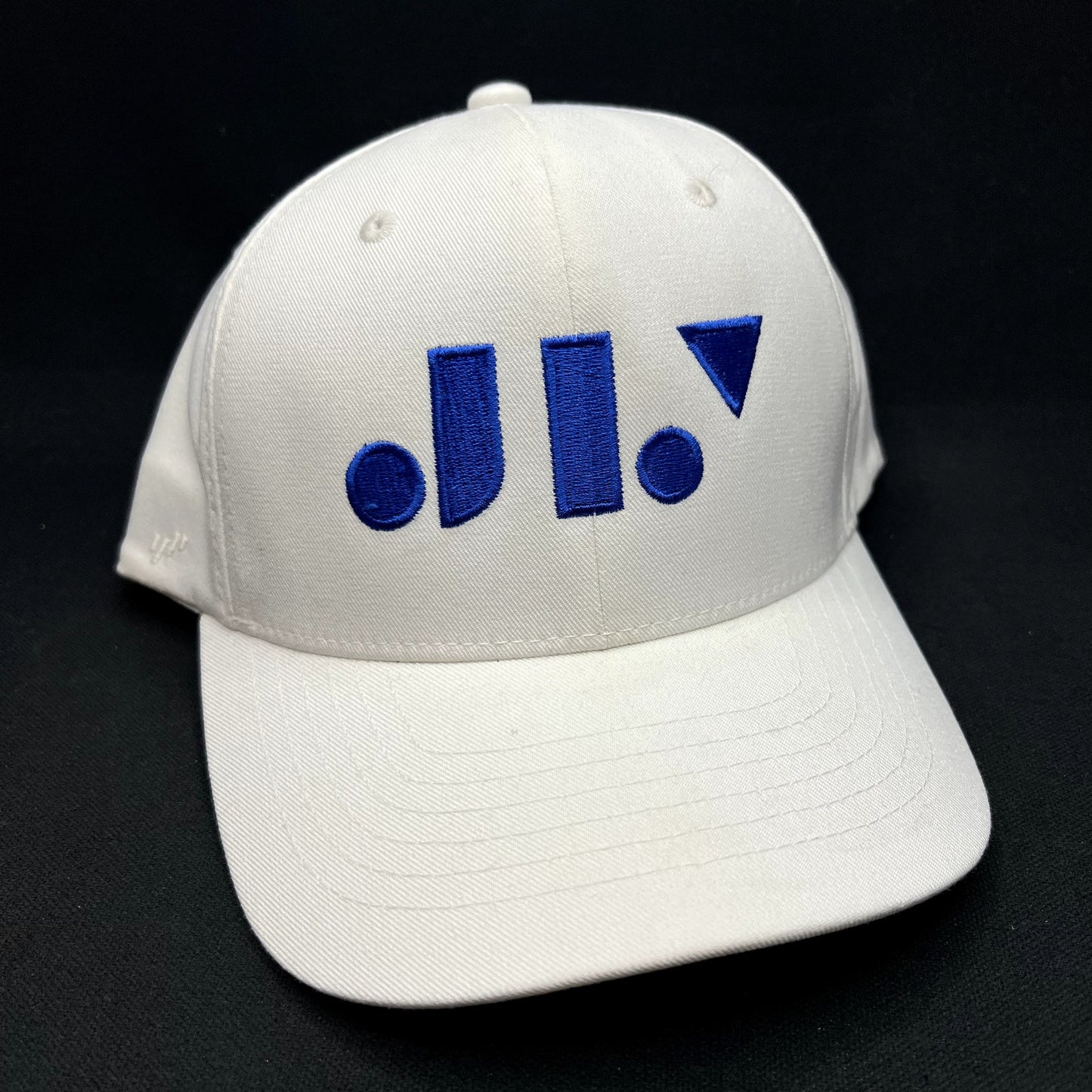 Just Like You Films White Blue Snapback Flexfit NU Hat