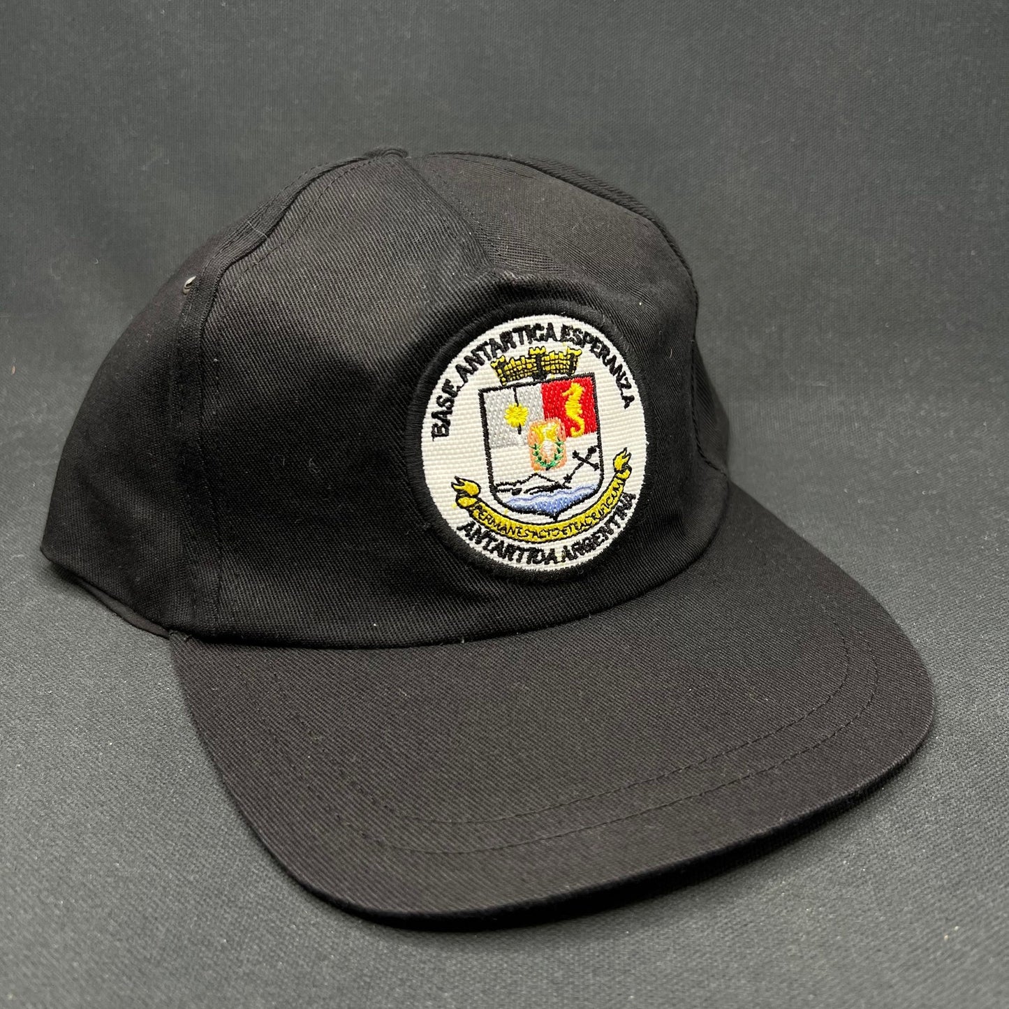Vintage Antarctica Esperanza Argentina Patch Snapback Hat