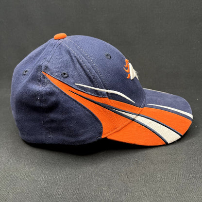 Denver Broncos Reebok Sideline Hat Signed Vance Johnson #82