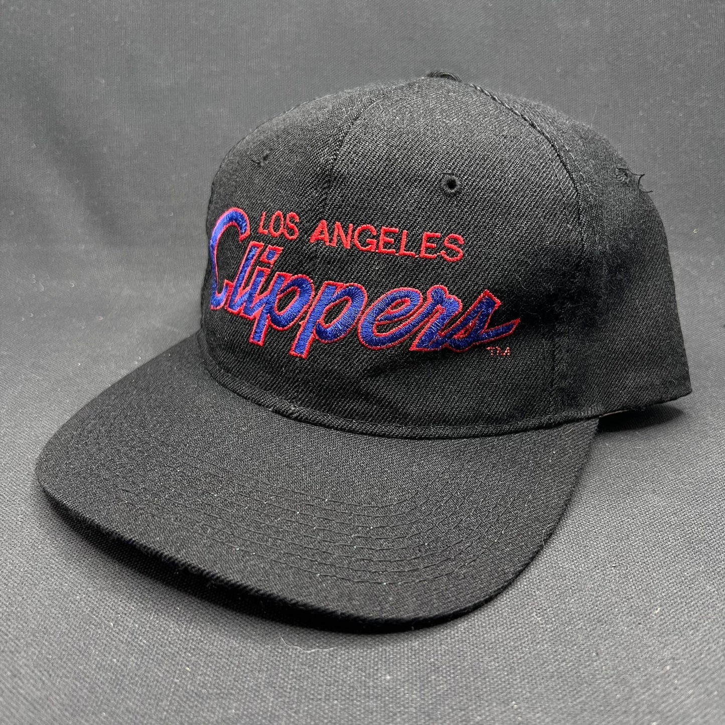 Vintage LA Clippers Sports Specialties Script Snapback Hat NBA