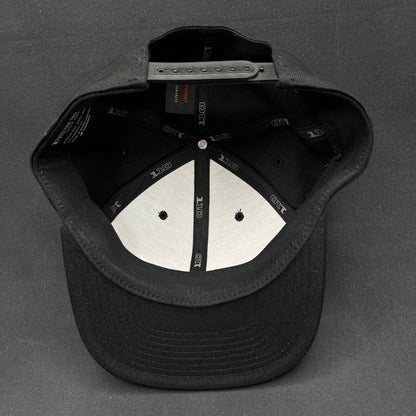 Kenichi Fishing Flexfit 110 Snapback Hat Black Yupoong NWT
