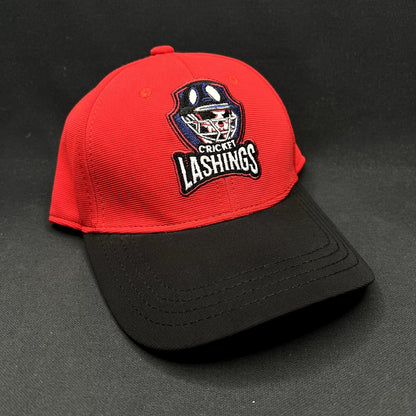 Los Angeles Lashings Cricket Team Fitted Hat Size L Red Black Cap