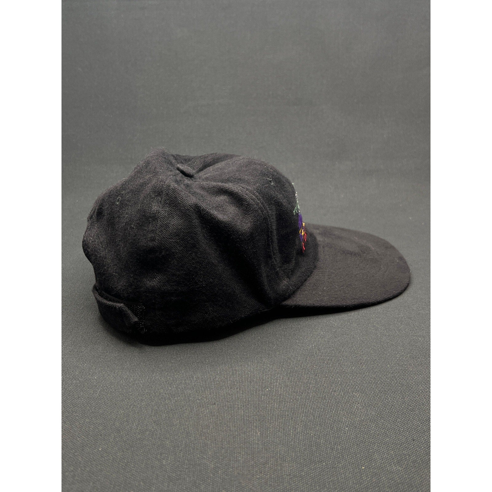 Vintage Aspen Air Show ’96 Strapback Hat – Black Embroidered Cap