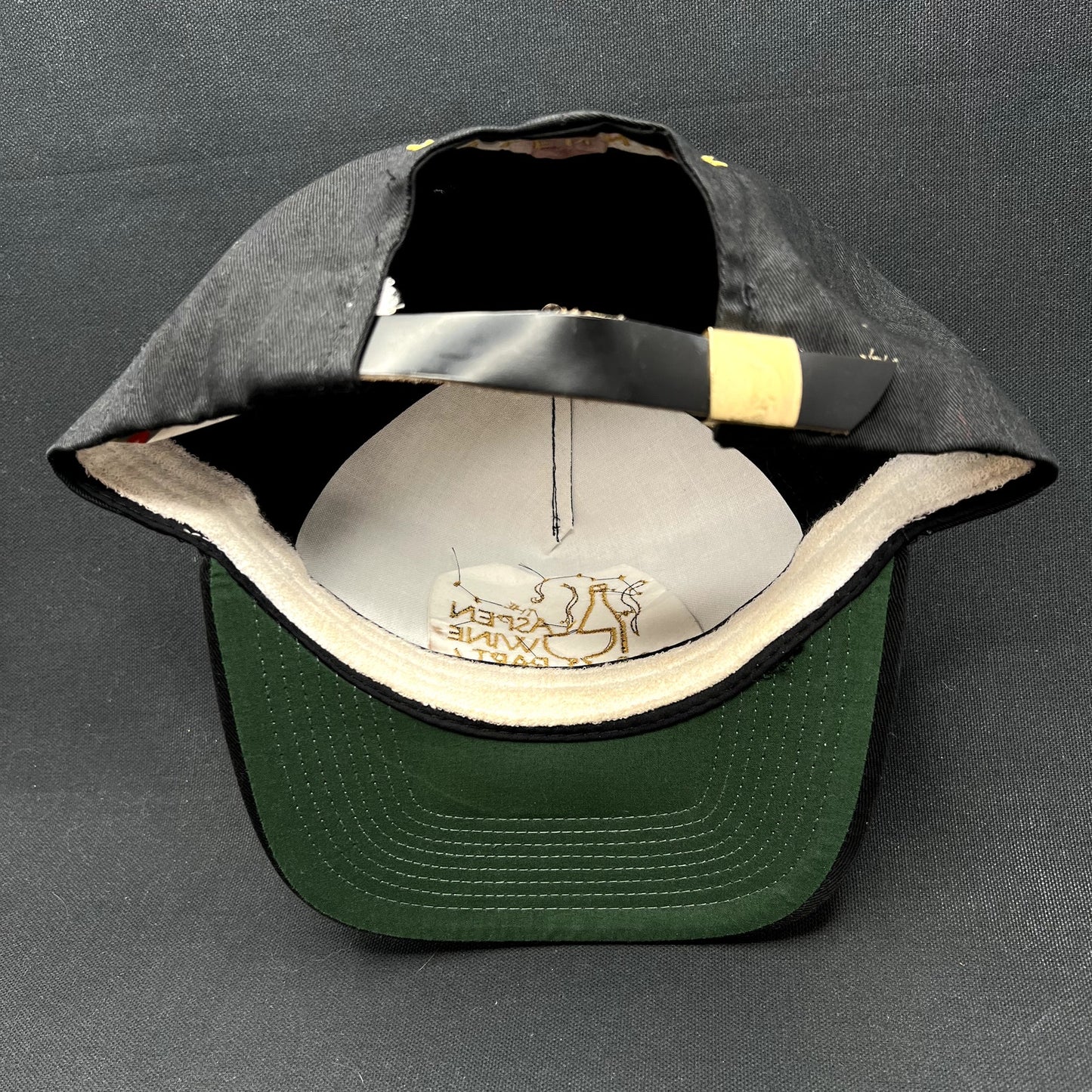 Vintage 2000 Aspen Wine Party VIP Millennium Strapback Hat Y2K